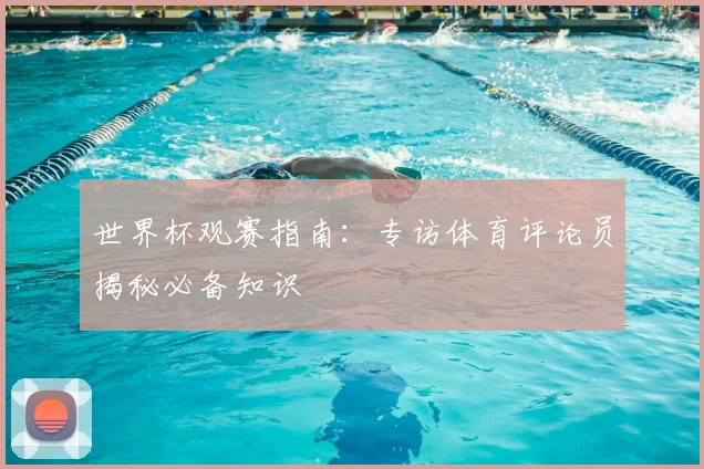 世界杯观赛指南：专访体育评论员揭秘必备知识